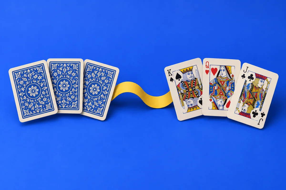 Teen Patti blind, seen, chaal and show rules